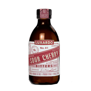 Luxardo Aromatic Infused Cocktail Bitters | Product of Italy | Versatile and Essential Ingredients for Drinks, 200 ml (Sour Cher