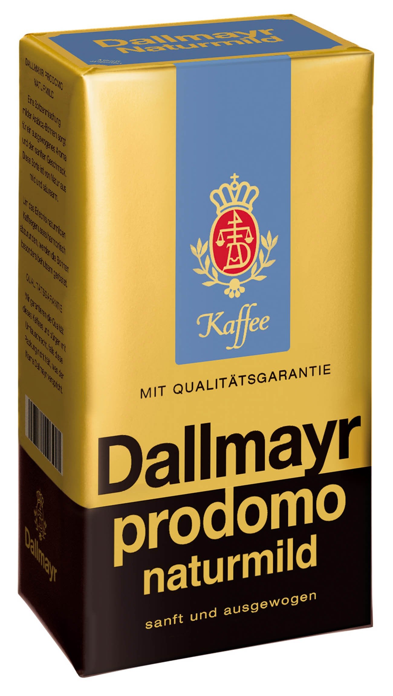 Dallmayr - Prodomo Naturmild Ground Coffee - 12x 500g