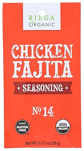 Riega Organic Chicken Fajita Seasoning Pouch 0.71 Oz