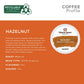 Gloria Jeans Coffees Hazelnut Flavored Medium Roast K-Cup Pods, 72 Count