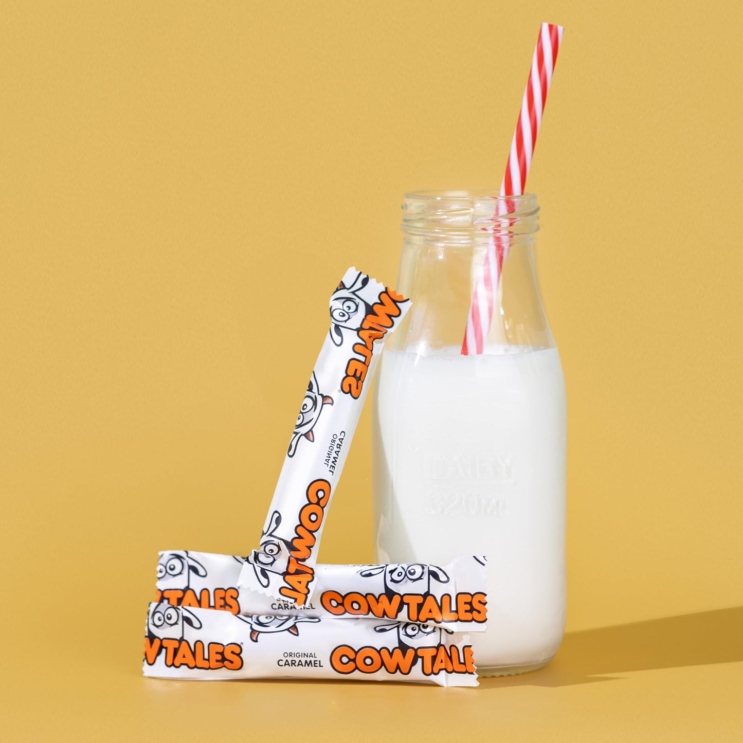 Goetzes Candy Vanilla Cow Tales Minis - 2 Pound Bag (32 Ounces) - Fresh From The Factory