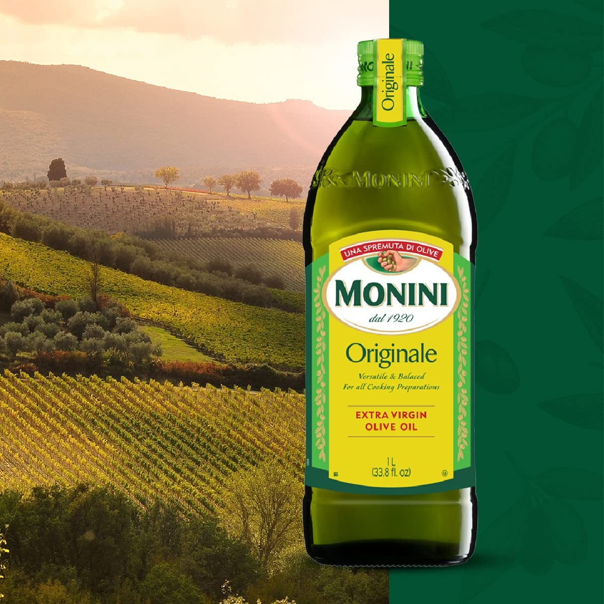 Monini Extra Virgin Olive Oil, 25 Oz