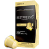 Bestpresso Coffee for Nespresso Original Machine 120 pods Certified Genuine Espresso Flavored Pack Vanilla Pods Compatible with 
