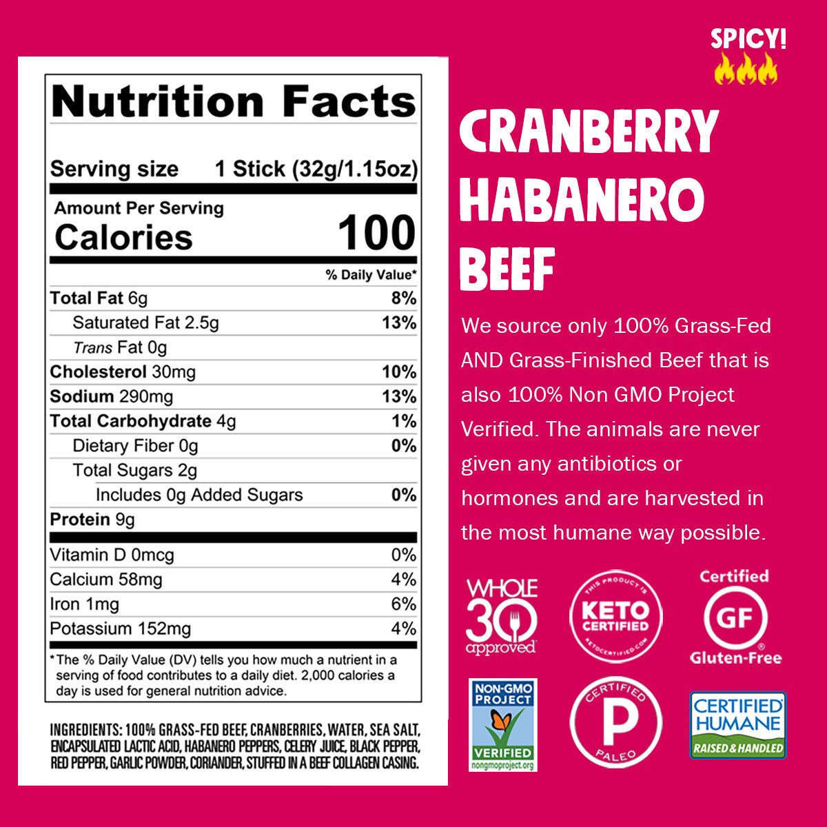 Chomps Variety Trial Pack  Grass Fed and Free Range Beef & Turkey Sticks  8 Flavor Pack - Keto  Paleo  Whole30
