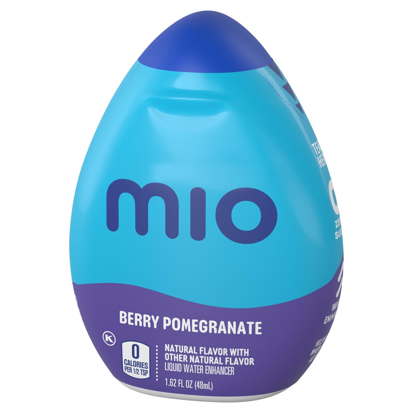 Mio Liquid Water Enhancer, Berry Pomegranate, 1.62 Fl Oz, 12-Pack - Flavorful Hydration Boost for Water, Low-Calorie Drink Mix