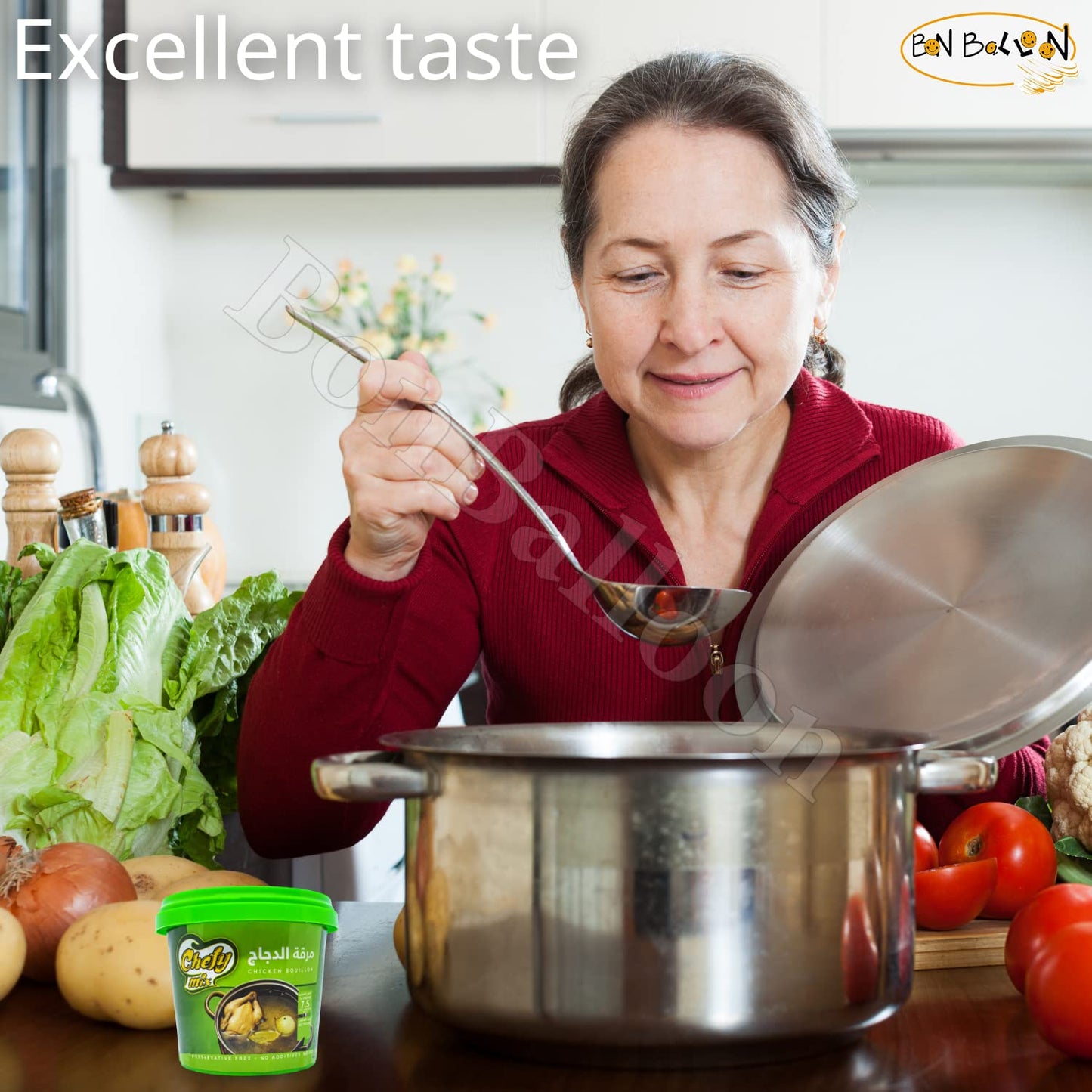 Chefy Mix Chicken Flavor Flavored Bouillon Halal Egypt Enhance The Flavor Of Your Favorite Recipes With Stock Powder Made With R