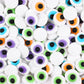 Halloween Sprinkles for Cake Decorations 7ounce, Colorful Eyeballs for Cupcake Topper, Edible Eyes Candy for Ice Cream, Cookie, 