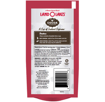 Land O Lakes Cocoa Classics Chocolate And Raspberry, 1.25-Ounce Packages (Pack Of 72)