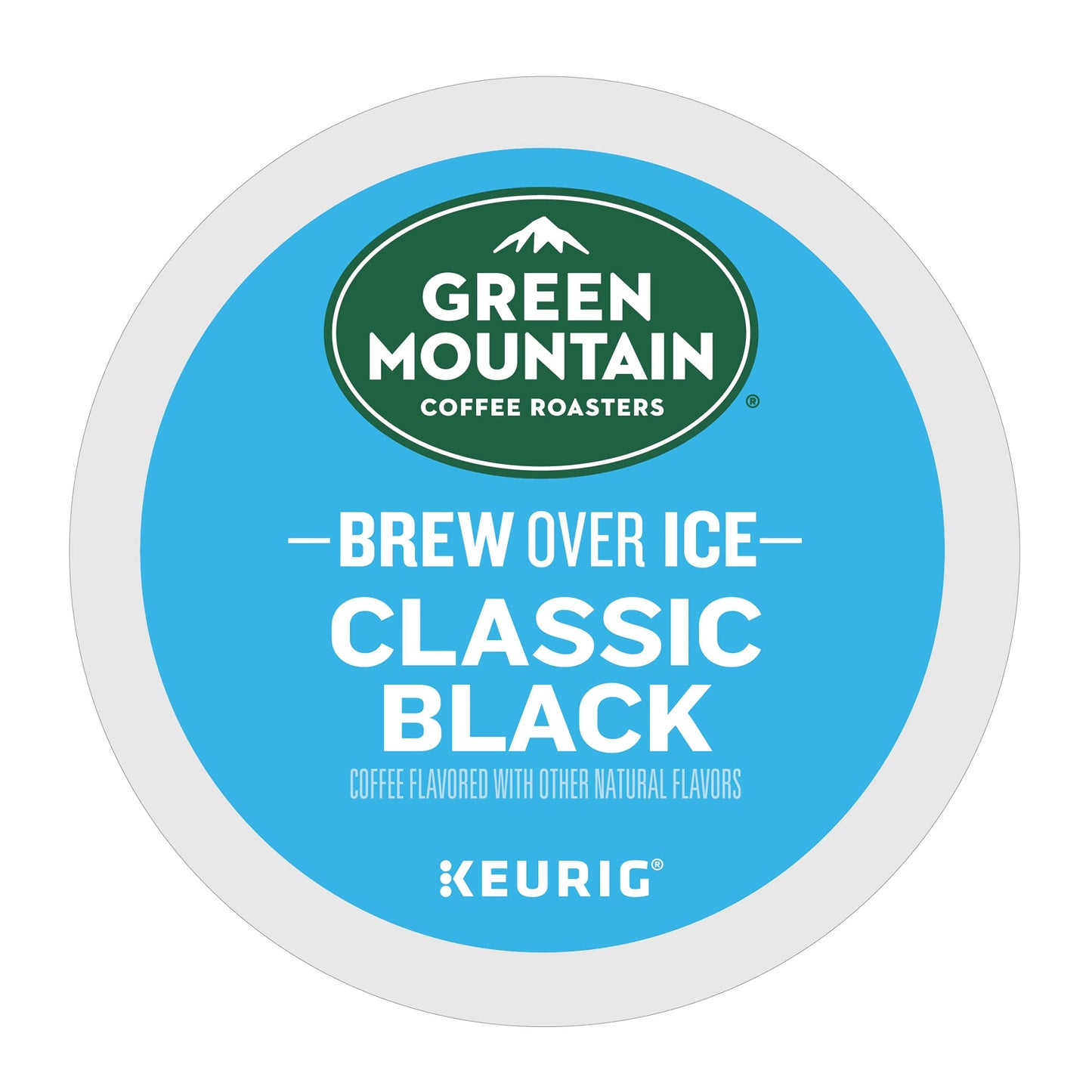Green Mountain Coffee Roasters ICED Medium Roast Iced Coffee K-Cup Pods, 12 Count, Coffee