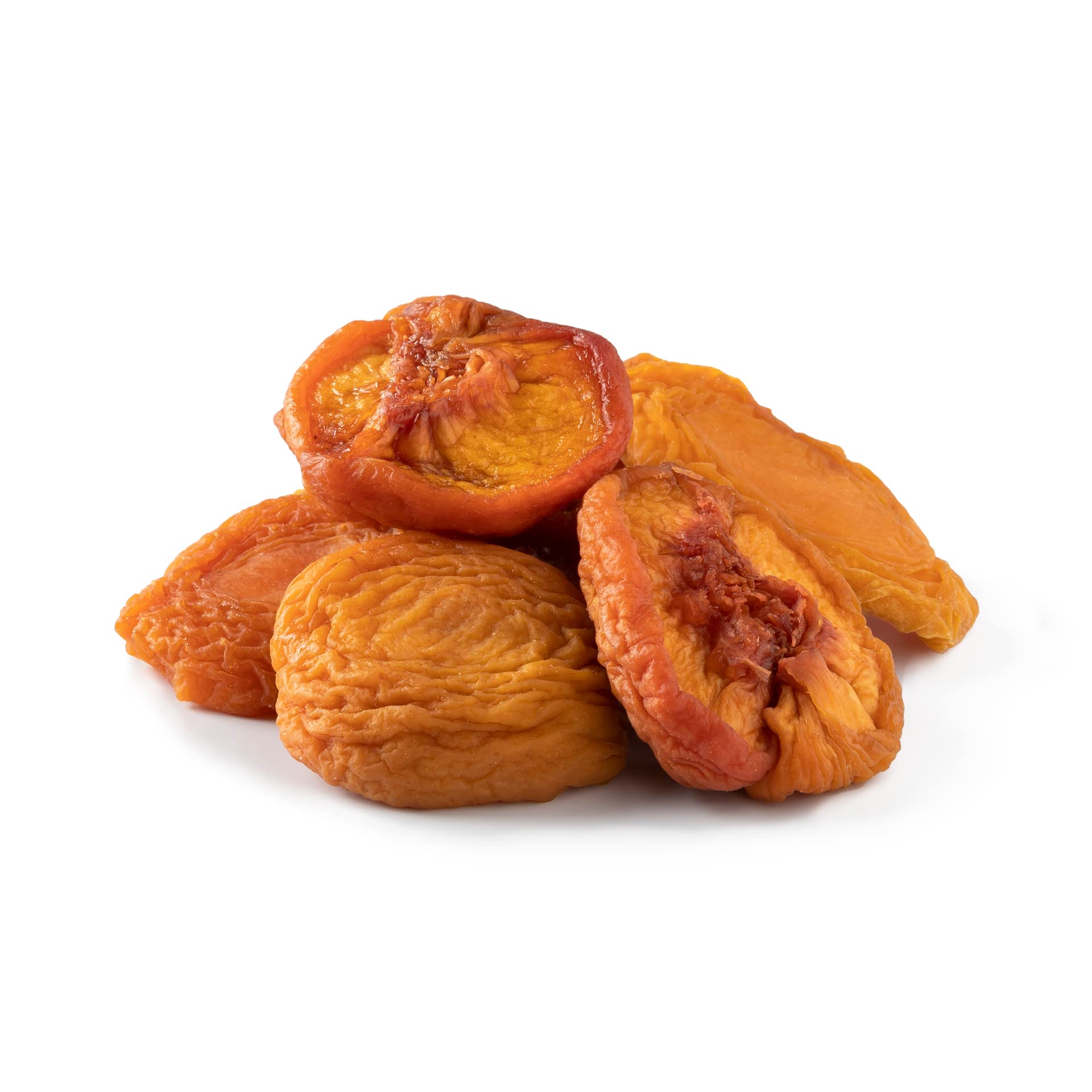 Nuts U.S. - Dried Fancy Peaches | Natural Snack | Fruity Aroma| No Added Sugar And Non Gmo | Vegan And Gluten Free | Packed In A Resealable Bag!!! (4 Lbs)