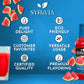 Syruvia Sugar Free Watermelon Syrup For Drinks, 25.4 Ounces Watermelon Flavoring Syrup With Pump