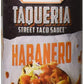 Herdez Taqueria Street Sauce, Habanero, Fiery Hot Taco Sauce, 9 oz Squeeze Bottle, 8 Pack