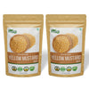 Organic Zing Yellow Mustard Seeds (227 Gm) Pack Of 2