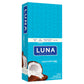 Luna Bar - Gluten Free Snack Bars - Chocolate Dipped Coconut Flavor -8G Of Protein - Non-Gmo - Plant-Based Wholesome Snacking - 