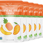 Nature'S Turn Freeze-Dried Fruit Snacks, Tropical Crisps, Pack Of 6 (1.2 Oz Each)