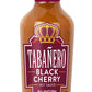 Tabanero Black Cherry Hot Sauce, All Natural, Gluten Free, Vegan, Kosher, 5 oz Bottle