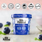 Folk Revival Blueberry Almond Hot Cereal | 20G Protein, 5G Net Carbs, High Fiber Instant Meal With Acorns - Non Gmo, Gluten Free