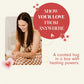 Unboxme Get Well Soon Gift Set - Self Care Package with Fluffy Socks, Mug, Cedarwood Chai Tea & Honey - GWS Model - Get Well Soon Color