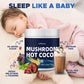 JUYIHEAL Mushroom Hot Cocoa dietary product with Melatonin, Reishi, L-Theanine, 7.76 oz, 20 Servings