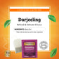 Twinings Darjeeling Black Tea Individually Wrapped Bags, 20 Count (Pack of 6), Delicate Light Taste, Caffeinated, Enjoy Hot or I