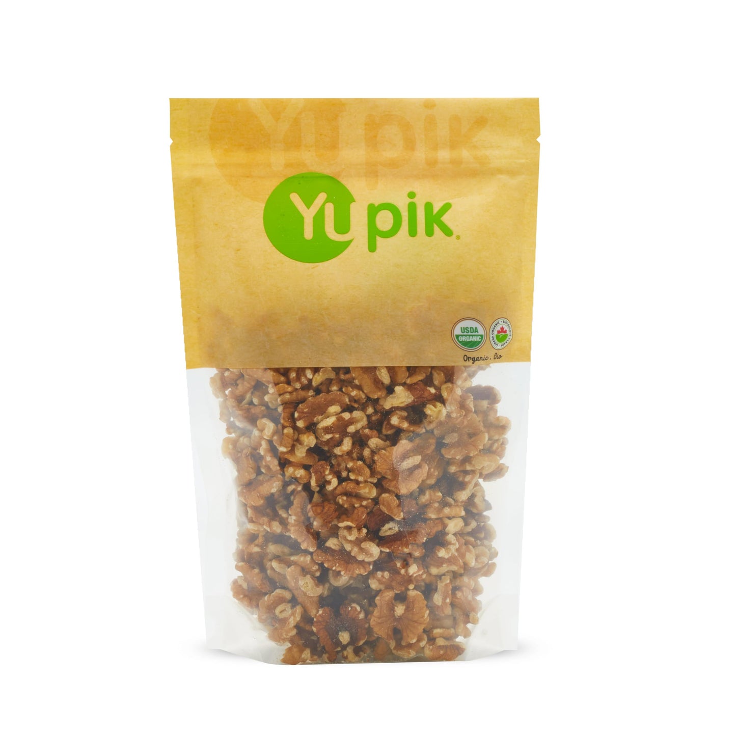 Yupik Organic Raw California Walnuts Halves, Unsalted, Non-GMO, Vegan, 2.2 lb