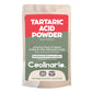 Coolinario Tartaric Acid Powder - Natural Acidulant for Baking & Candy, 4 Oz, Food Grade