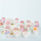 24Pcs Happy Birthday Cupcake Toppers Glitter Celebrating Birthday Cupcake Picks Baby Shower Kids Birthday Party Cupcake Decorati