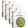 Eastern Feast - Saag Aloo, Ready to Eat Meals, (Pack of 4), Vegetarian, Gluten Free