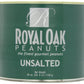Royal Oak Gourmet Jumbo Unsalted Virginia Peanuts, 40-Ounce Tin, pack of 4