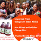 Red Palm Oil By Juka'S Organic Co. (100% Organic, Authentic & Sustainable, All Natural From Africa) (135.2 Fl Oz)