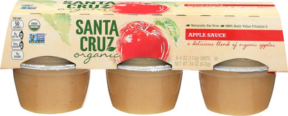 Santa Cruz Organic Applesauce, Og, 23-Ounce (Pack of 6)