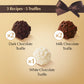 Lindt Gourmet Truffles Chocolate Candy Truffles Gift Box, Assorted Chocolate Truffles, 2.8 Oz.