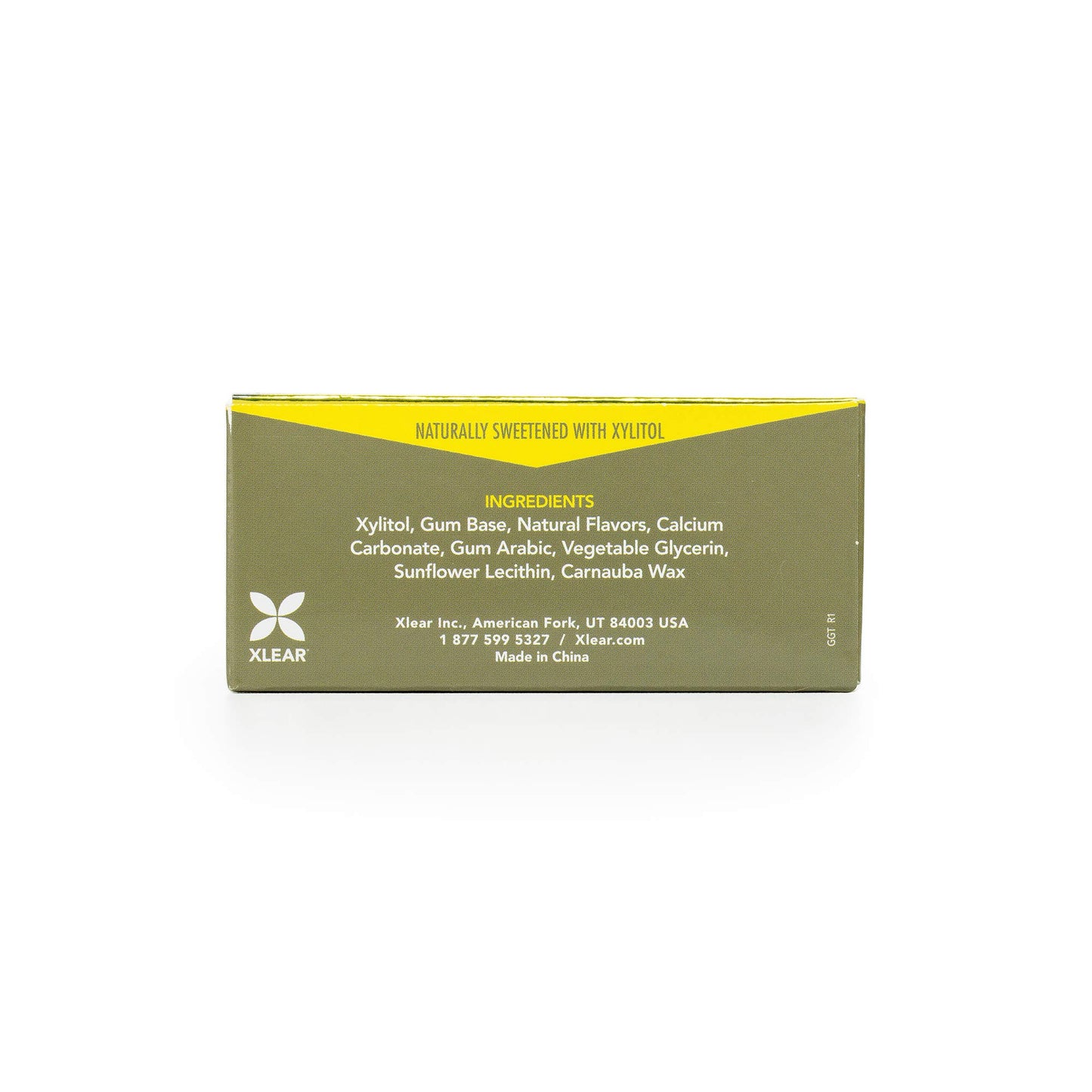 Spry Fresh Natural Xylitol Chewing Gum Dental Defense System Aspartame-Free Sugar Free Gum (Green Tea, 10 Count Blister Cards -