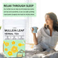 TZTZBOM Organic Mullein Leaf Tea - 20 Tea Bags, Lung Cleanse, 20 Count (Pack of 1)