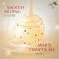 Lindt LINDOR White Chocolate Peppermint Truffles, 25.4 oz, 60 Count - Smooth Peppermint Center, Natural Flavor Candy