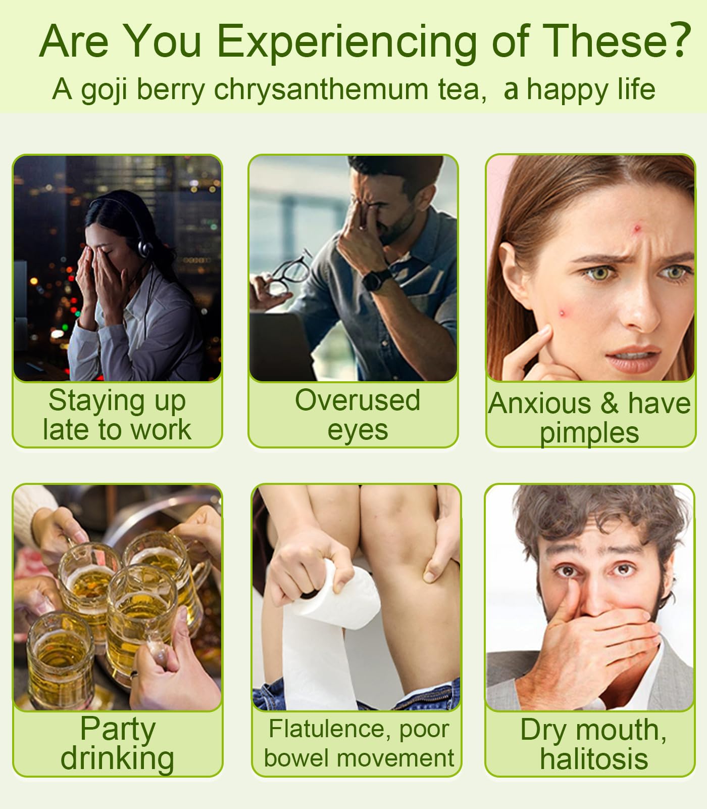 Goji Berry Chrysanthemum Tea For Liver Health, Dandelion Wolfberry Tea Bags, Chinese Health Herbal Tea, Include Cassia Seed, Lic