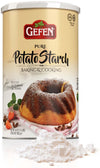 Gefen Pure Gluten Free Potato Starch, 24oz for Cooking & Baking (1.5 lb) Resealable Container | Excellent Fried Chicken Flour | 