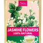 TeeLux Jasmine Flowers Loose Leaf Tea, Edible Dried Jasmine Buds, Caffeine Free, 3.5oz
