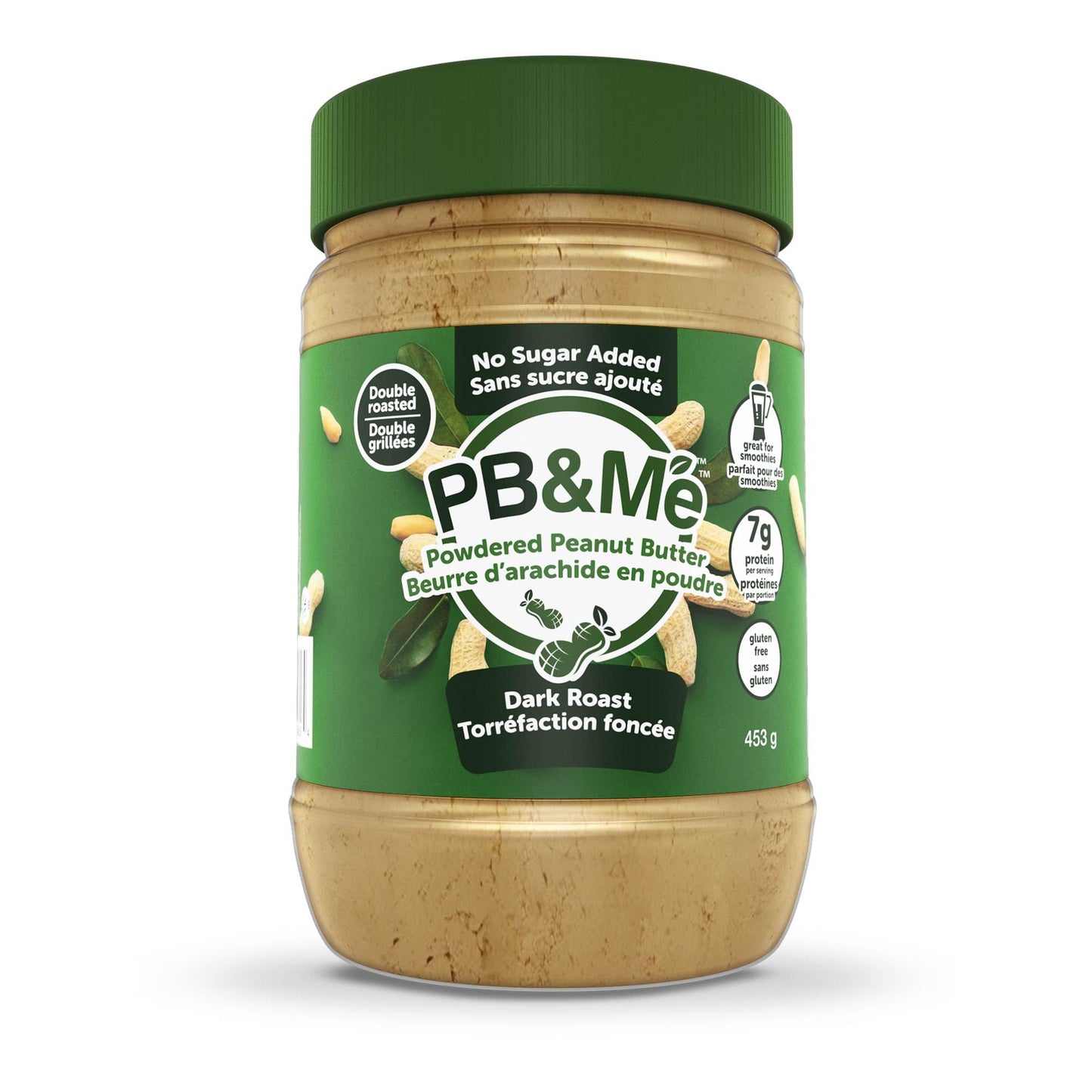 PB&Me Natural Powdered Peanut Butter - Gluten Free, High Protein, Less Calorie Peanut Butter for Smoothie And Protein Shake Add 