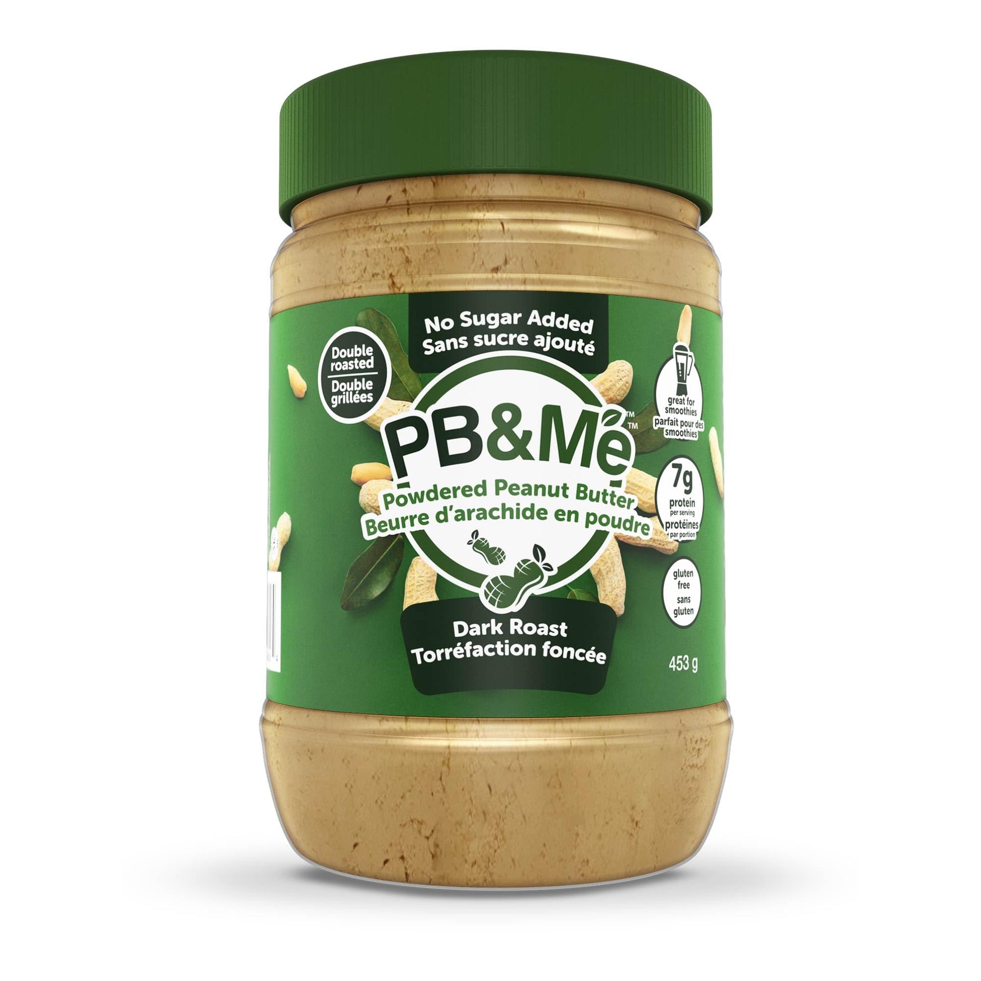 PB&Me Natural Powdered Peanut Butter - Gluten Free, High Protein, Less Calorie Peanut Butter for Smoothie And Protein Shake Add 