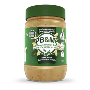 PB&Me Natural Powdered Peanut Butter - Gluten Free, High Protein, Less Calorie Peanut Butter for Smoothie And Protein Shake Add 