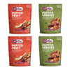 Made In Nature Organic Puffed Fruit & Veggies, Duo Pack (Pack of 4) - 2 Fruit Medley, 2 Veggie Medley, Air-Dried & Crispy, No Ad