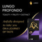 Lor Espresso Capsules, 50 Count Profondo Lungo, Single-Serve Aluminum Coffee Capsules Compatible With The Lor Barista System & *Nespresso Original Machines