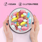 Bubs Swedish Candy Mix - Big Ovals, Skulls, And More - Sweet And Sour Swedish Gummies - 1 Pound Of Godis From Sweden (0.5 Lb)