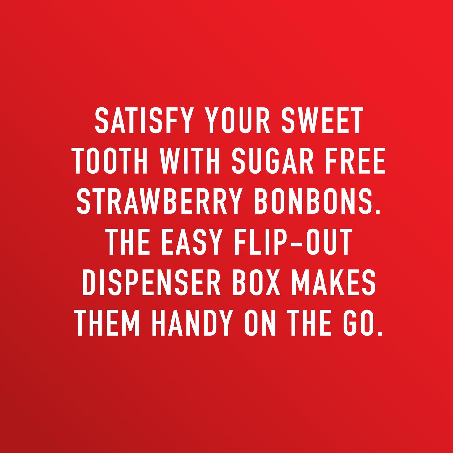Swiss Imports Sugar Free Bonbons Hard Candy Drops Bocca Box, Strawberry, 200 Individually Wrapped Pieces, 500G/17.6Oz