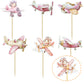 Gyufise 36Pcs Airplane Cupcake Toppers Pilot Aviation Plane Cupcake Picks Airplane Plane Cupcake Decoration For Plane Theme Baby