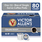 Victor Allens Coffee Italian Roast Dark Roast Coffee Pods, 80 Count, Compatible with Keurig K-Cup malt-inspired, Brown