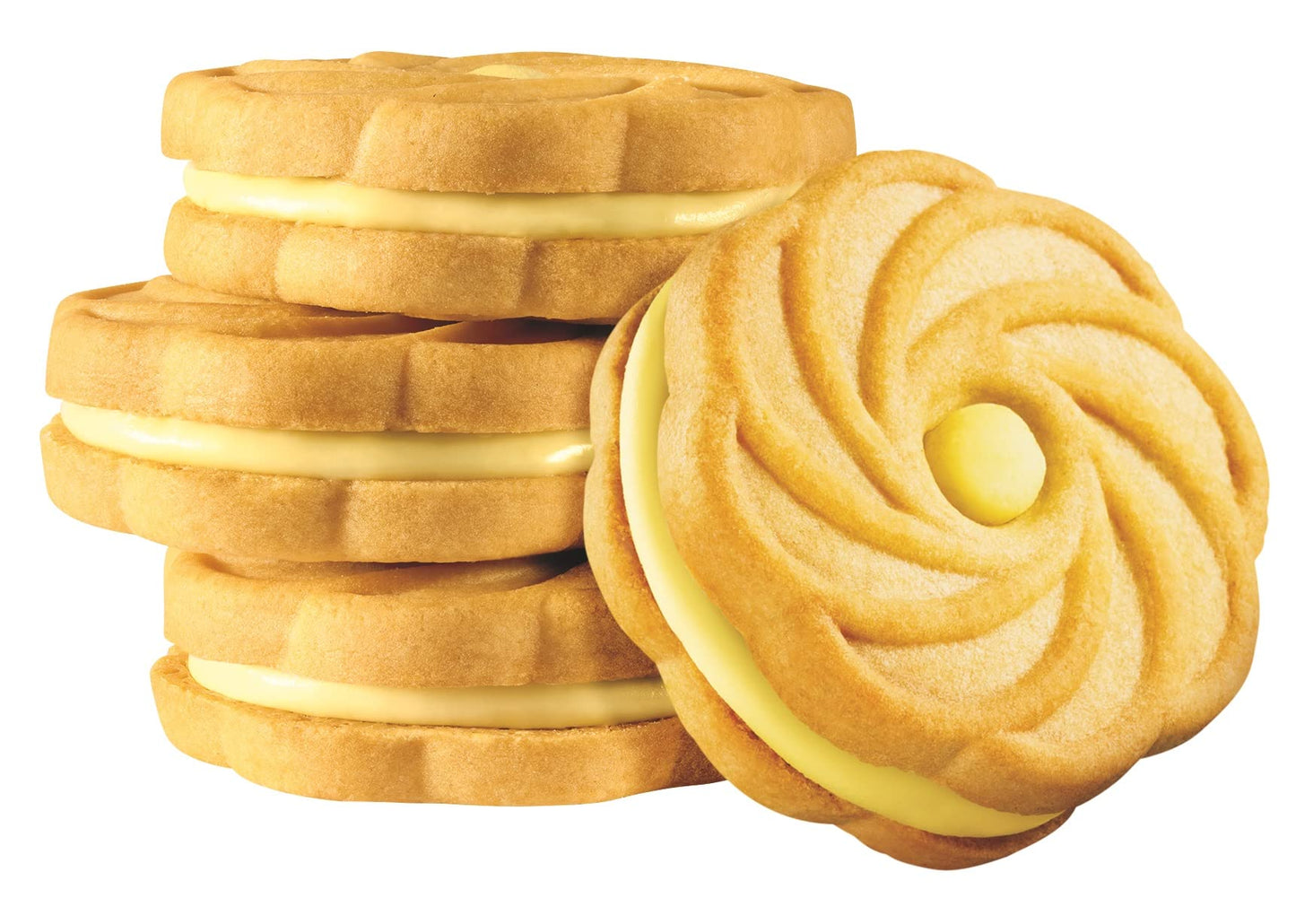 Dare Lemon crAme cookies ??Made Fresh with Real Lemon Filling and No Artificial Flavors, Peanut Free ??102 Ounces (Pack of 12)