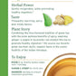 Traditional Medicinals Organic Green Tea Ginger Herbal Tea - 16 Tea Bags, Promotes Healthy Digestion, Pack of 1