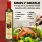 Papa Vince Olive Oil Extra Virgin - First Cold Pressed, Polyphenol Rich Olive Oil (Evoo). Chili Pepper Agrumato, Unfiltered, Single Sourced, Glass Bottle, Family Made, Sicily, Italy